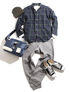 WEGOさん（メンズ・175cm）の冬コーディネート