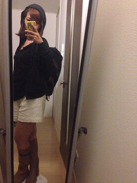 「AIGLE（エーグル）のアイテム（ブーツ）」を使った、Mkさん（レディース・159cm）の夏コーディネート