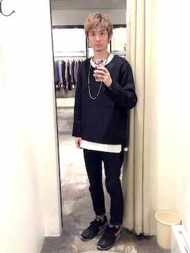 「O'NEIL of DUBLIN（オニールオブダブリン）のアイテム（トップス）」を使った、ucさん（メンズ・174cm）の秋コーディネート