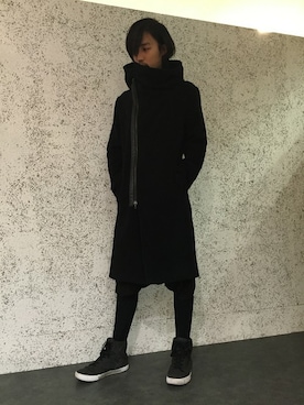 「SHELLAC（シェラック）のアイテム（その他アウター）」を使った、nakaiさん（メンズ・180cm）の秋コーディネート
