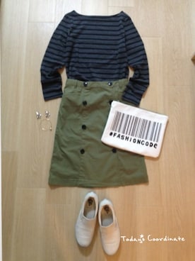 「Adam et Rope A・E・R（アダムエロペ）のアイテム（アクセサリー）」を使った、mirukuさん（レディース・157cm）の秋コーディネート