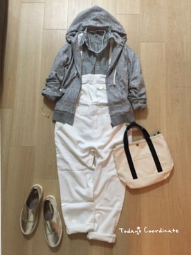 「Adam et Rope A・E・R（アダムエロペ）のアイテム（アクセサリー）」を使った、mirukuさん（レディース・157cm）の春コーディネート