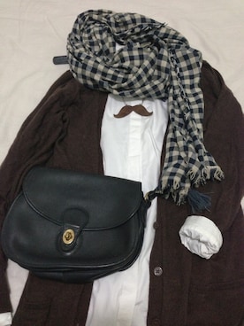 「H&M（エイチ・アンド・エム）のアイテム（ダッフルコート）」を使った、elppaKさん（レディース・161cm）の秋コーディネート