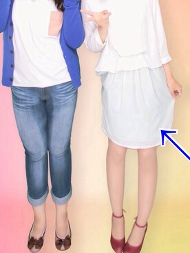 しおりさん(レディース・154cm)の秋コーディネート