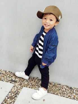 アキラさん（キッズ・80cm）の秋コーディネート