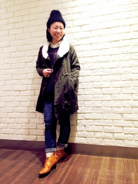 kuboさん(レディース・162cm)の冬コーディネート