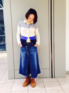 kuboさん（レディース・162cm）の冬コーディネート