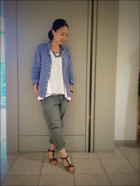 kuboさん（レディース・162cm）の夏コーディネート