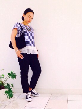 kuboさん（レディース・162cm）の夏コーディネート