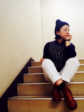 kuboさん（レディース・162cm）の冬コーディネート