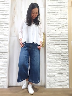 「uncut bound」｜kuboさん（レディース・162cm）の春コーディネート