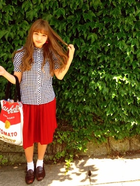 おがわゆきさんのコーディネート