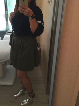 「Balanciagaのアイテム」を使った、Dingorさん（レディース・155cm）の夏コーディネート