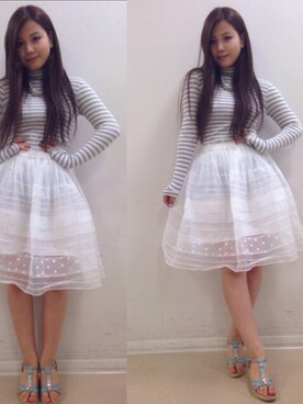 倉田瑠夏さんのコーディネート