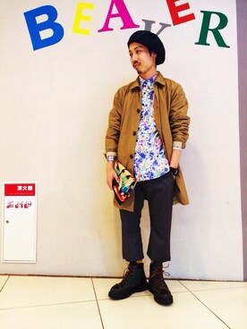 SAKAZAKIさん（メンズ・167cm）の冬コーディネート