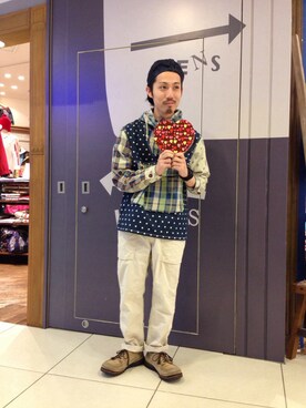 SAKAZAKIさん（メンズ・167cm）の冬コーディネート