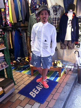 SAKAZAKIさん（メンズ・167cm）の春コーディネート