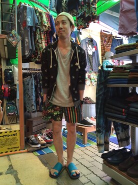 SAKAZAKIさん（メンズ・167cm）の夏コーディネート