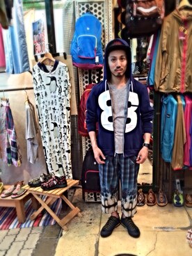 SAKAZAKIさん（メンズ・167cm）の夏コーディネート