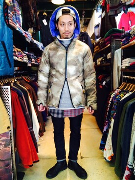 SAKAZAKIさん(メンズ・167cm)の冬コーディネート