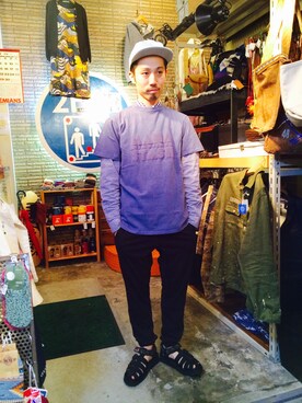 SAKAZAKIさん（メンズ・167cm）の春コーディネート