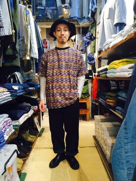 SAKAZAKIさん（メンズ・167cm）の春コーディネート