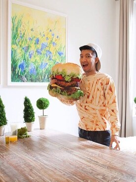 「Mr.Gugu&MissGo（ミスターグーグーアンドミスゴー）のアイテム（その他）」を使った、Mr.Gugu&MissGoさん（メンズ・171cm）の春コーディネート