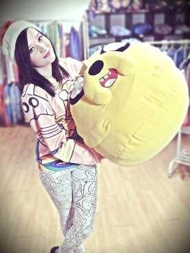 「AdventureTime」｜Mr.Gugu&MissGoさん（レディース・170cm）の冬コーディネート