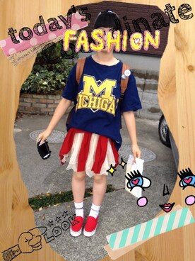 しお田さんのコーディネート