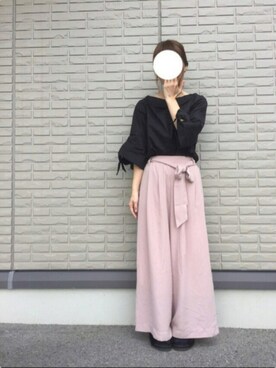 「ゆるずる」｜「アイテム（サンダル）」を使った、yapipi☺︎さん（レディース・158cm）の秋コーディネート