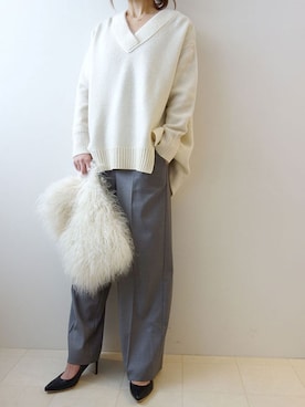 レーヴルさん（レディース・160cm）の冬コーディネート