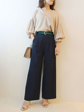 レーヴルさん（レディース・158cm）の春コーディネート