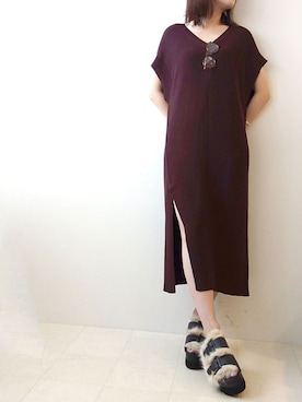 「styling/（スタイリング）のアイテム」を使った、レーヴルさん（レディース・158cm）の夏コーディネート