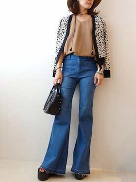 「styling/（スタイリング）のアイテム」を使った、レーヴルさん（レディース・158cm）の夏コーディネート