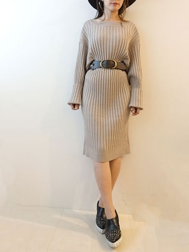 レーヴルさん（レディース・158cm）の秋コーディネート