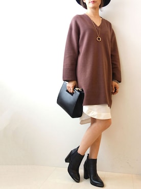 レーヴルさん（レディース・158cm）の秋コーディネート