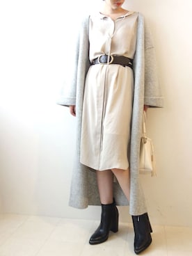 「styling/（スタイリング）のアイテム」を使った、レーヴルさん（レディース・163cm）の秋コーディネート