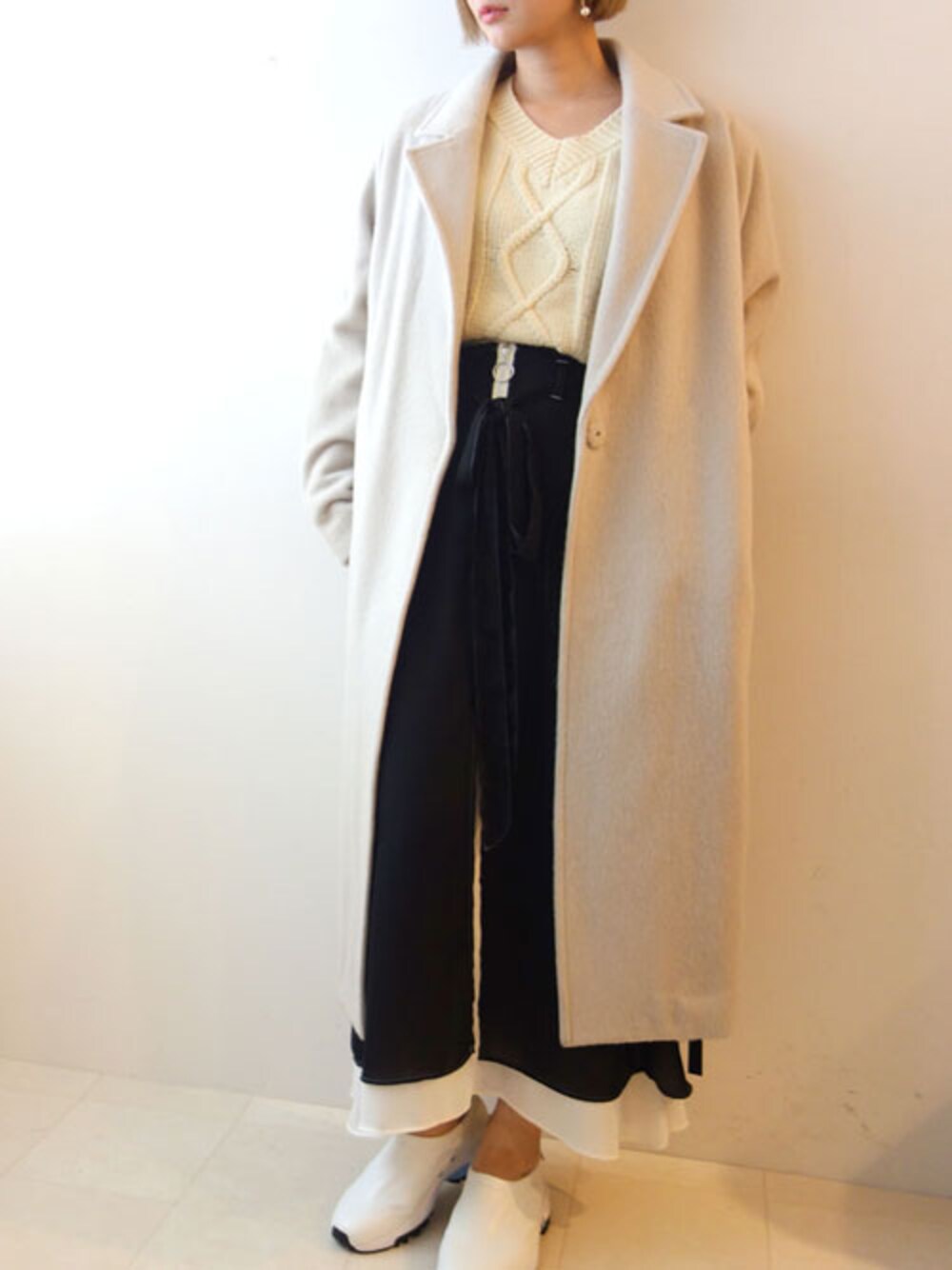 レーヴルさんの「styling/ kei shirahata　Overcoat（styling/）」を使ったコーディネート