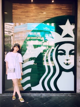 「LIAN」｜M∆Y∇さん（レディース・163cm）の夏コーディネート