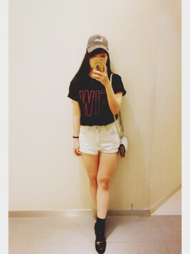 「LIAN」｜M∆Y∇さん（レディース・163cm）の夏コーディネート