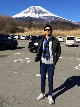 「ripvanwinkle（リップヴァンウィンクル）のアイテム（ジャケット/アウター）」を使った、t@ichiさん（メンズ・178cm）の秋コーディネート