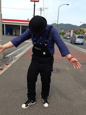 アシュリー・ヘルシーさん（メンズ・172cm）の春コーディネート