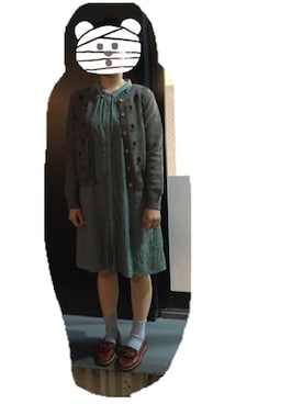 「SECCHIARI MICHELE（セッキアーリミケーレ）のアイテム（その他シューズ）」を使った、Relatroisさん（レディース・165cm）の秋コーディネート
