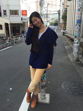 「原宿」｜Relatroisさん（レディース・172cm）の秋コーディネート