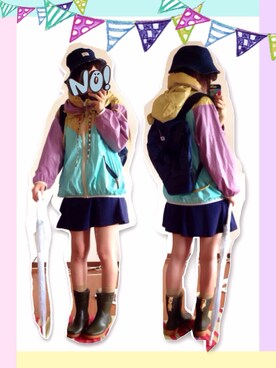 mina◡̈♥︎さん（レディース・161cm）の夏コーディネート