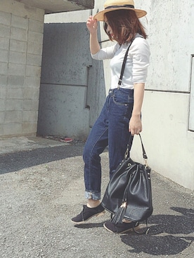 𝕞𝕚𝕪𝕒𝕓𝕚さん（レディース・152cm）の春コーディネート