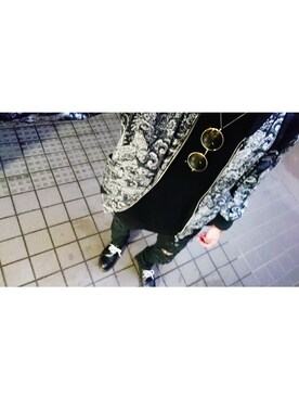 「mode」｜「アイテム（ブルゾン）」を使った、ryo kanazawaさん（メンズ・167cm）の冬コーディネート