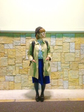 「COMME CA DU MODE（コムサデモード）のアイテム（バッグ）」を使った、💠🏵💠さん（レディース・161cm）の冬コーディネート
