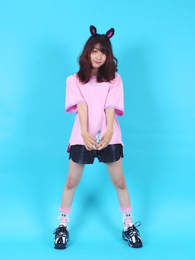 「Decorative（デコラティブ）のアイテム」を使った、ピタちゃんさん（レディース・152cm）の秋コーディネート