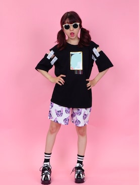 「Decorative（デコラティブ）のアイテム」を使った、ピタちゃんさん（レディース・152cm）の秋コーディネート